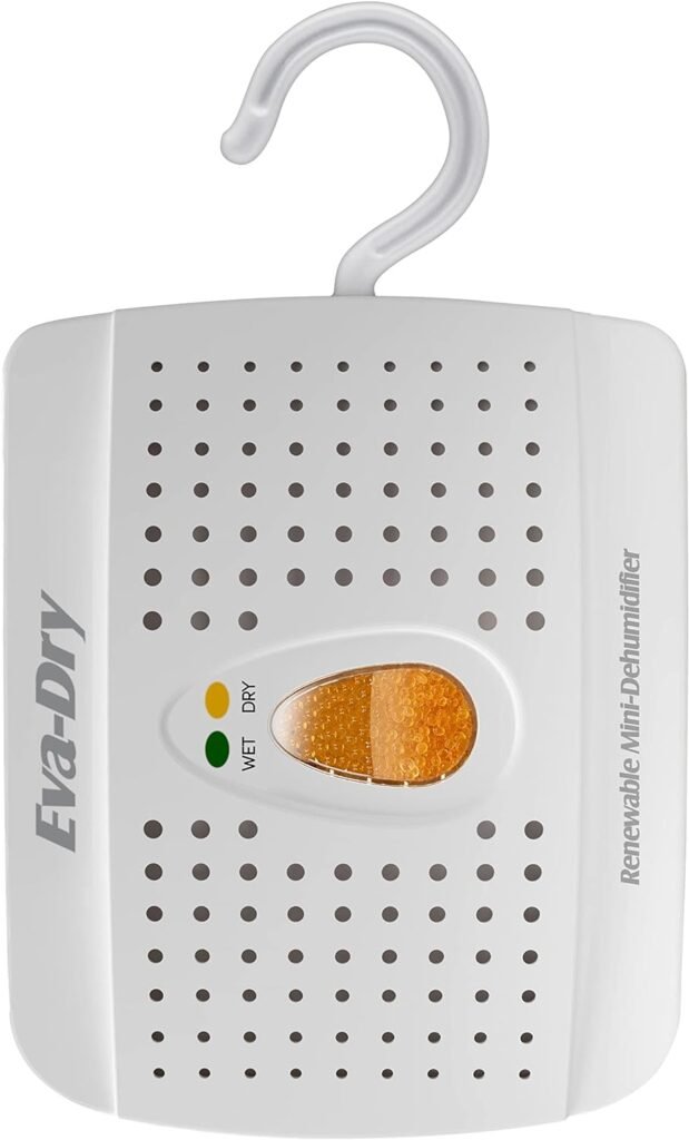 Eva-dry E-333 Mini Dehumidifier, Pack of 1, White Sand