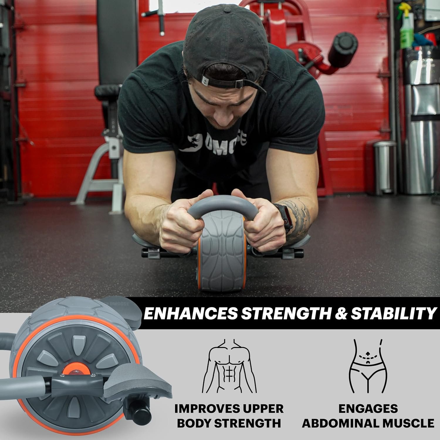 DMoose Fitness Ab Roller Wheel Review