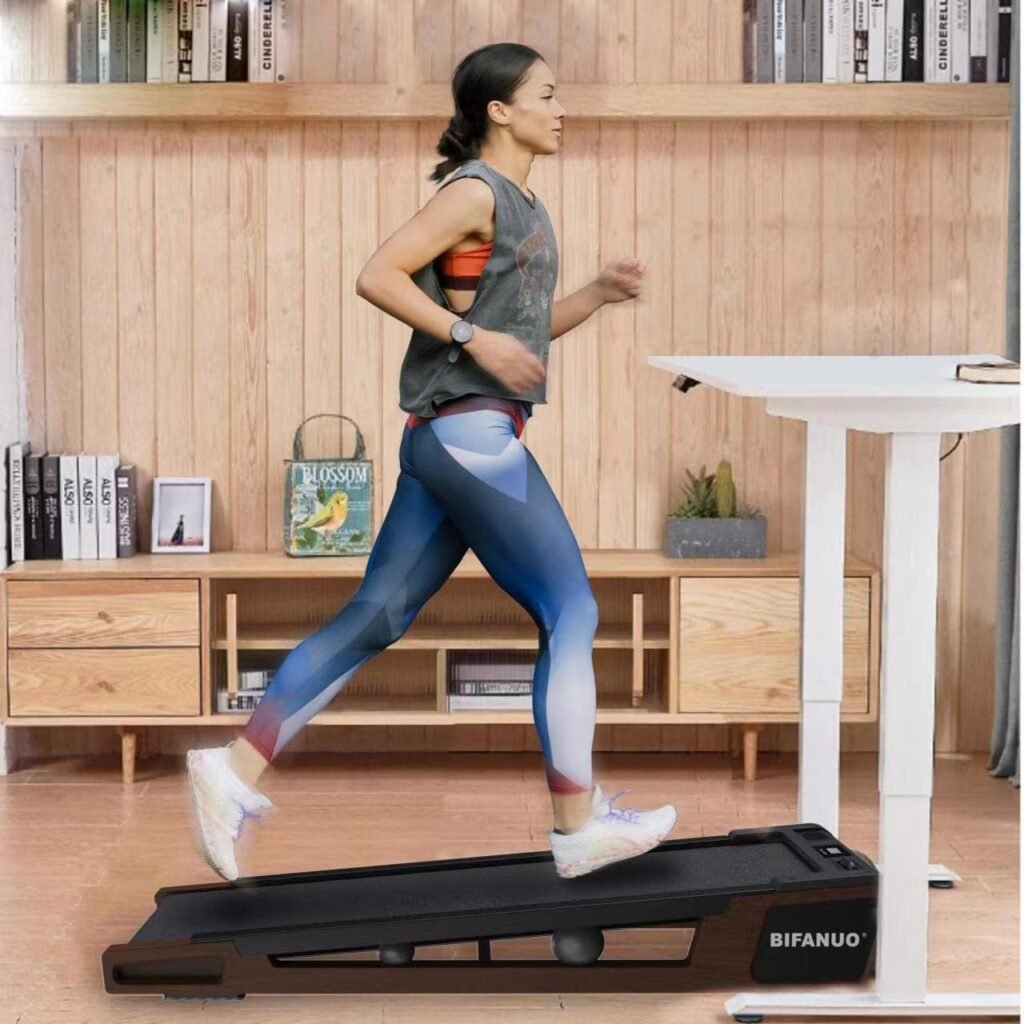 Bifanuo Walking Pad - Under Desk Treadmill, Treadmills for Home/Office, Portable Treadmill, Walking Pad Treadmill Under Desk with Remote Control  LED Display- Ideal for Fitness Enthusiast