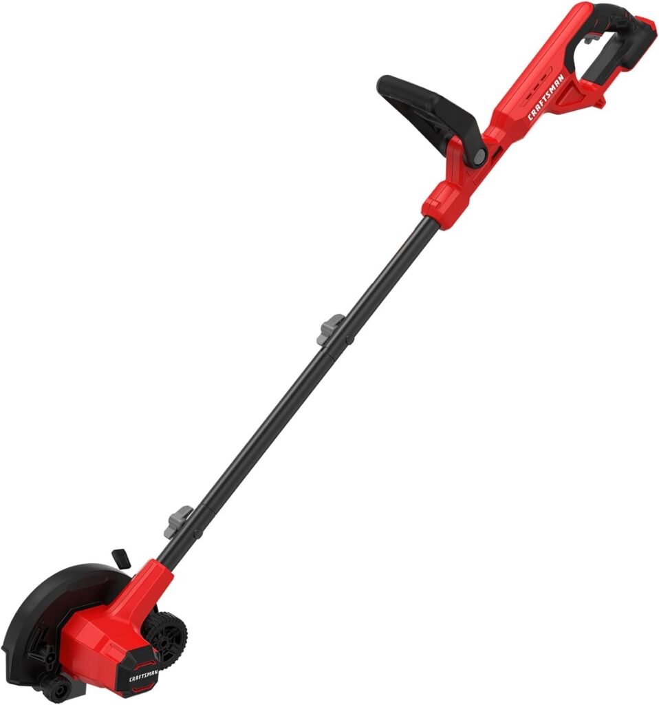 CRAFTSMAN 20V Edger Lawn Tool, Cordless Trencher, Bare Tool Only (CMCED400B)