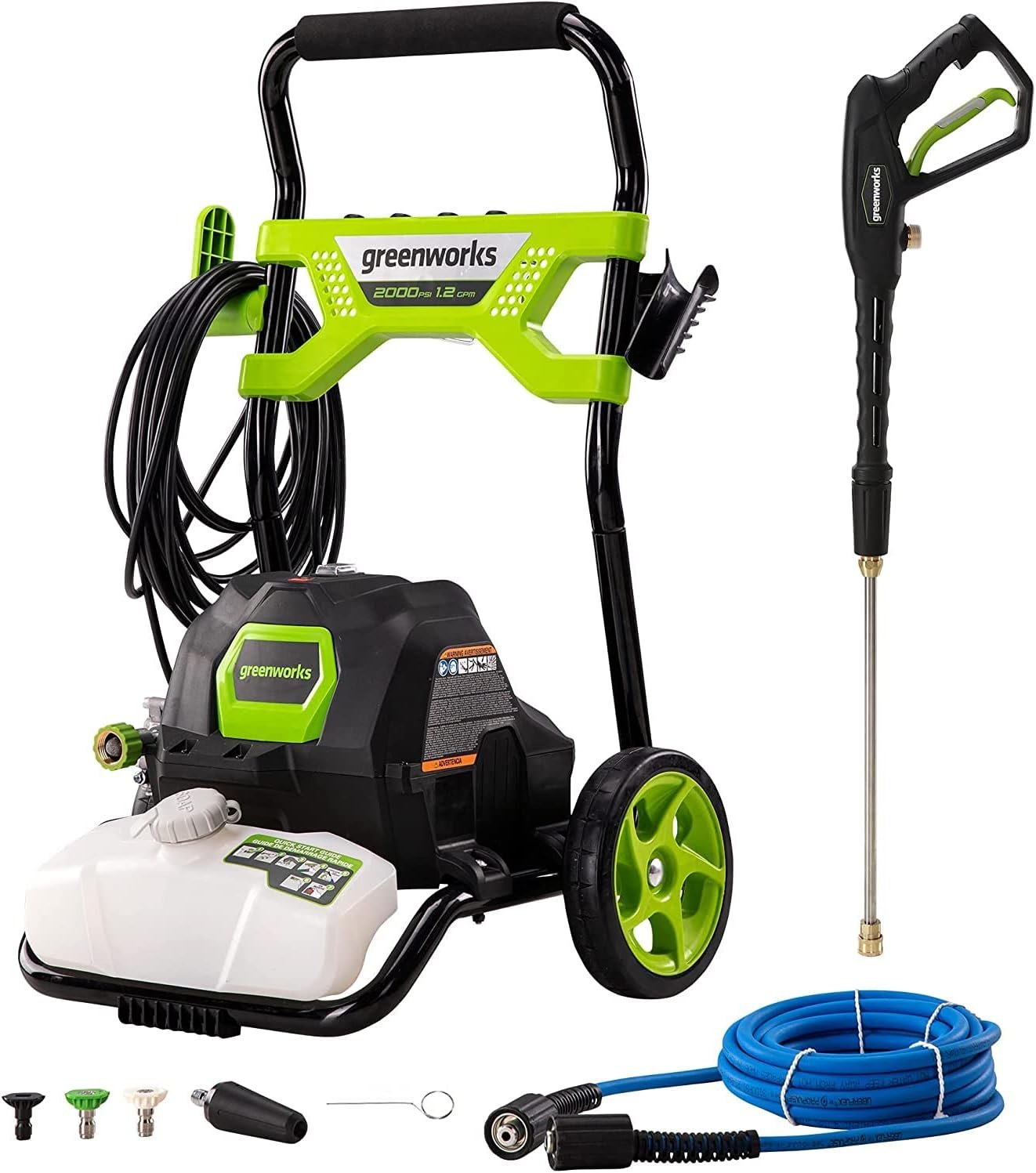 Greenworks 2000 PSI Pressure Washer Review
