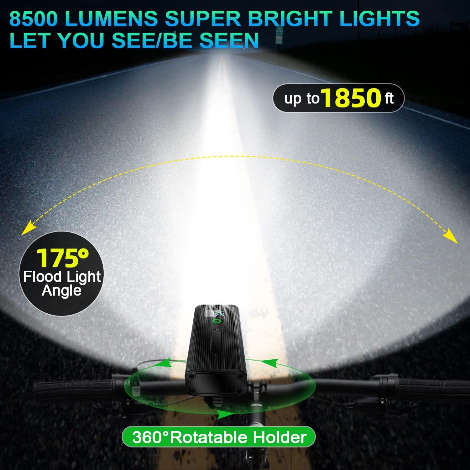 Newest Cuytgsg 9000 Lumen Super Bright Bike Lights Review