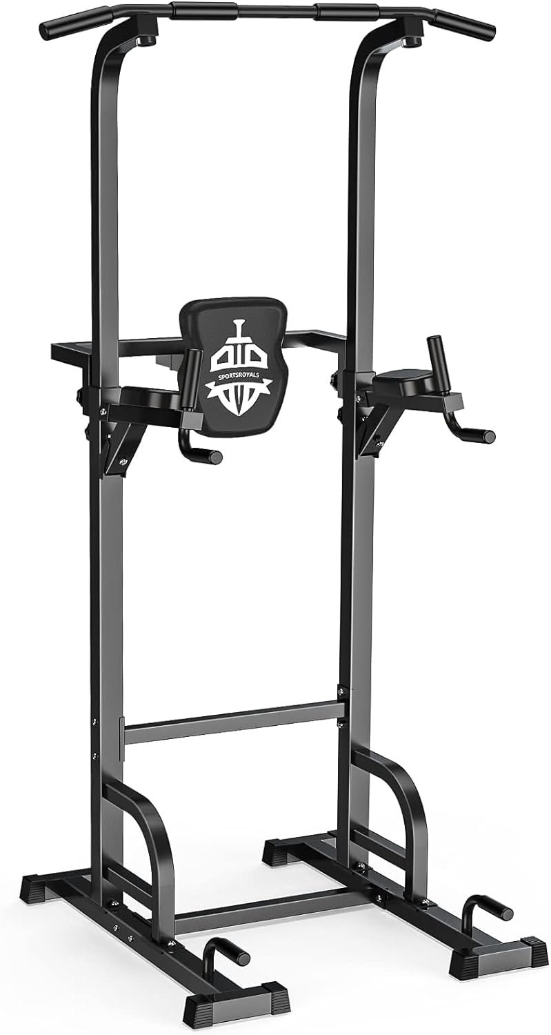 Sportsroyals Power Tower Pull Up Dip Station Assistive Trainer Review
